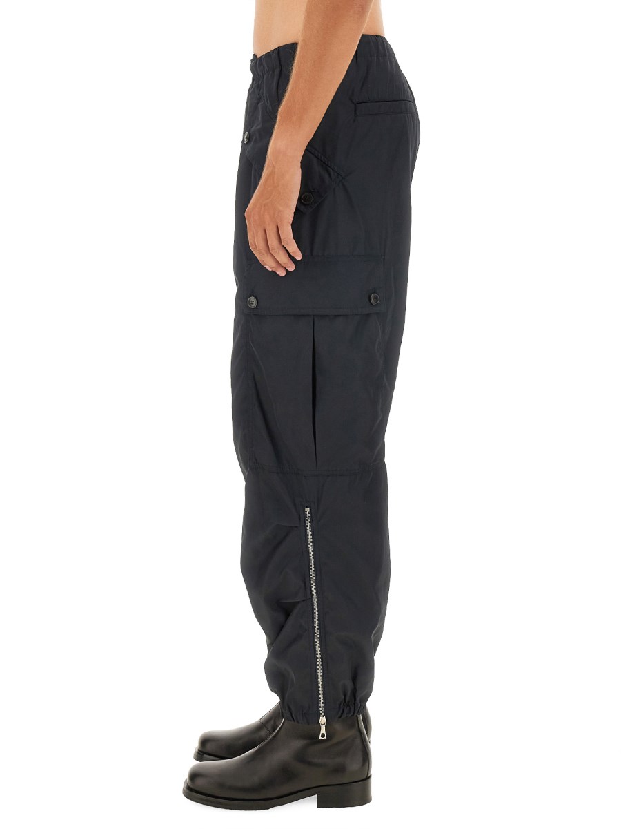 DRIES VAN NOTEN PANTALONE PENTRIG IN NYLON
