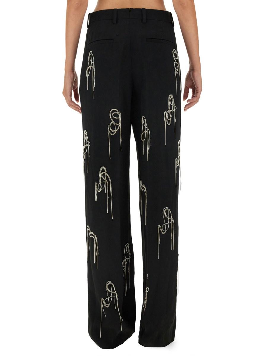 DRIES VAN NOTEN PANTALONE WIDE LEG