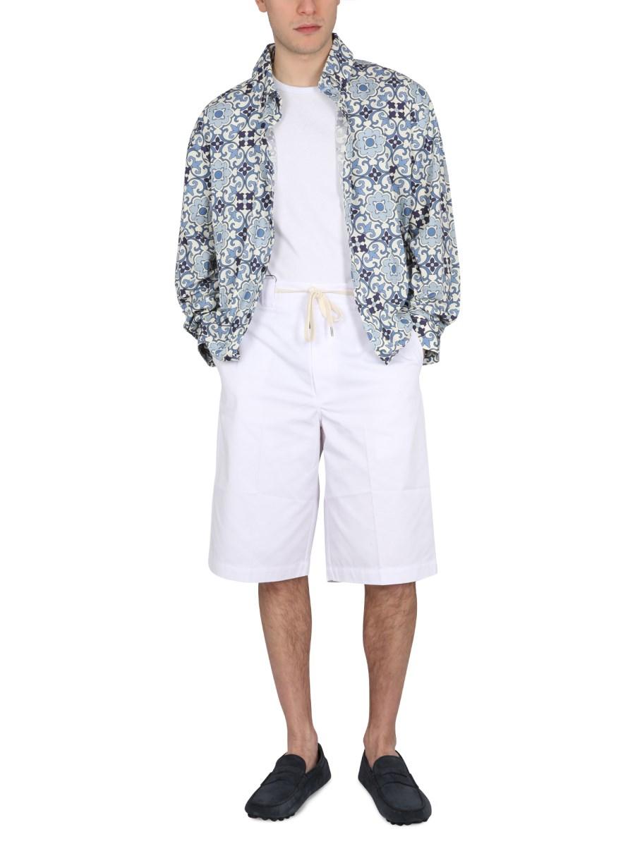 DRÔLE DE MONSIEUR BERMUDA IN MISTO COTONE