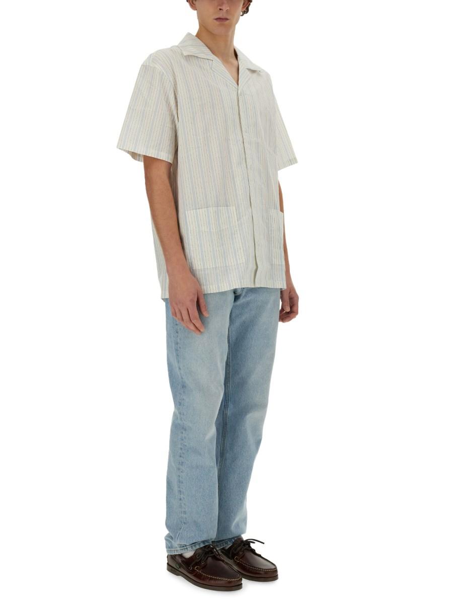 DRÔLE DE MONSIEUR CAMICIA IN COTONE A RIGHE