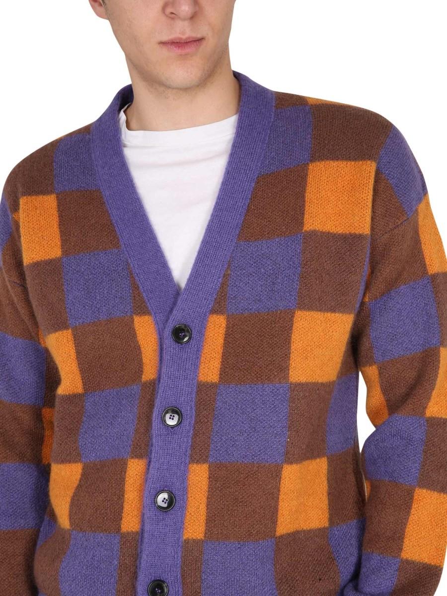 DRÔLE DE MONSIEUR CARDIGAN CON MOTIVO CHECK