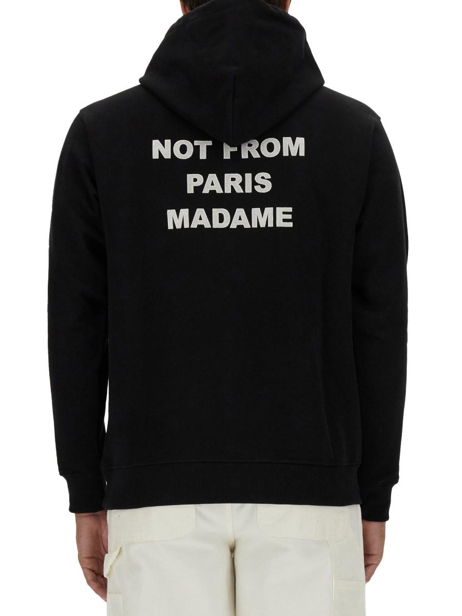 DRÔLE DE MONSIEUR FELPA "SLOGAN" IN COTONE