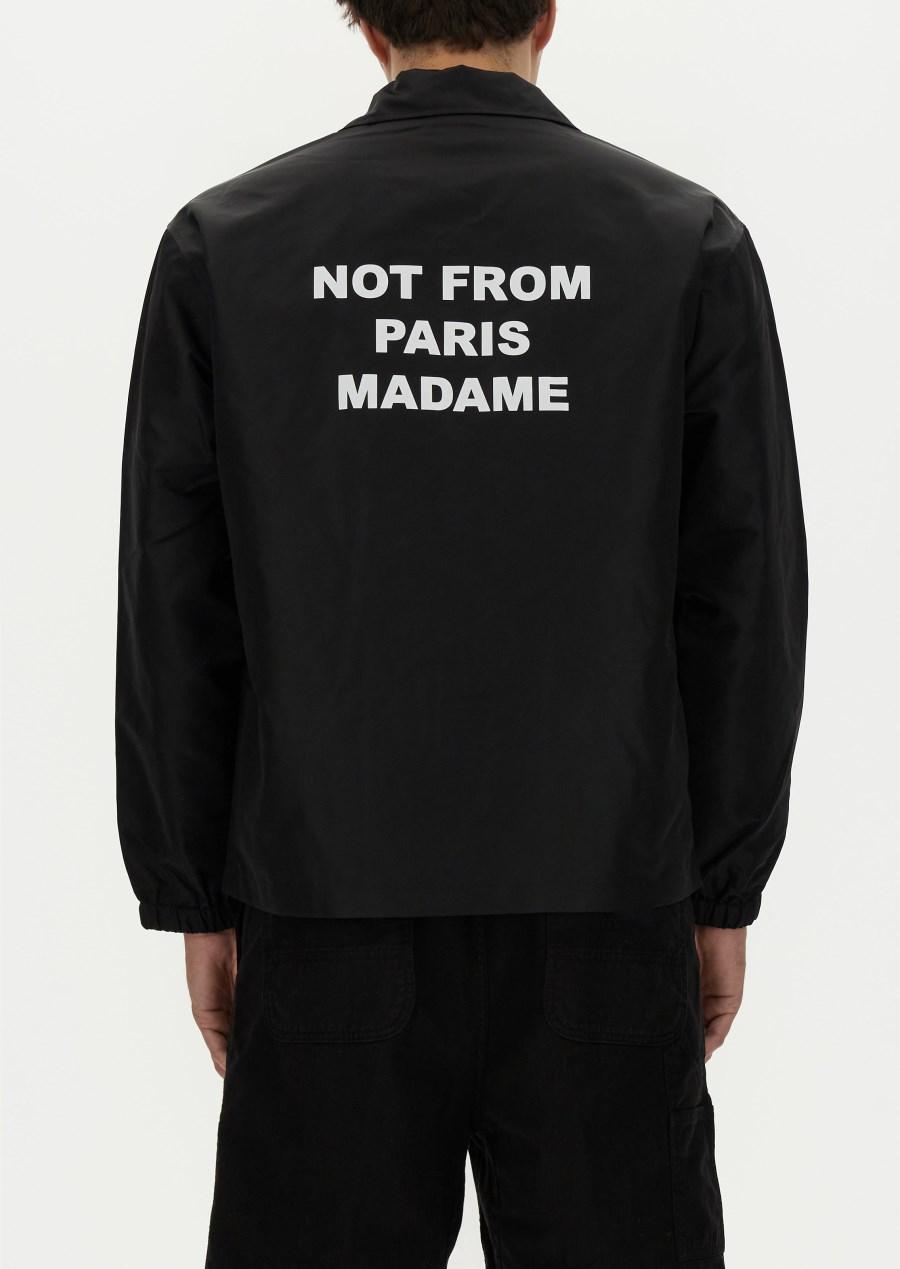 DRÔLE DE MONSIEUR GIACCA SLOGAN CON ZIP