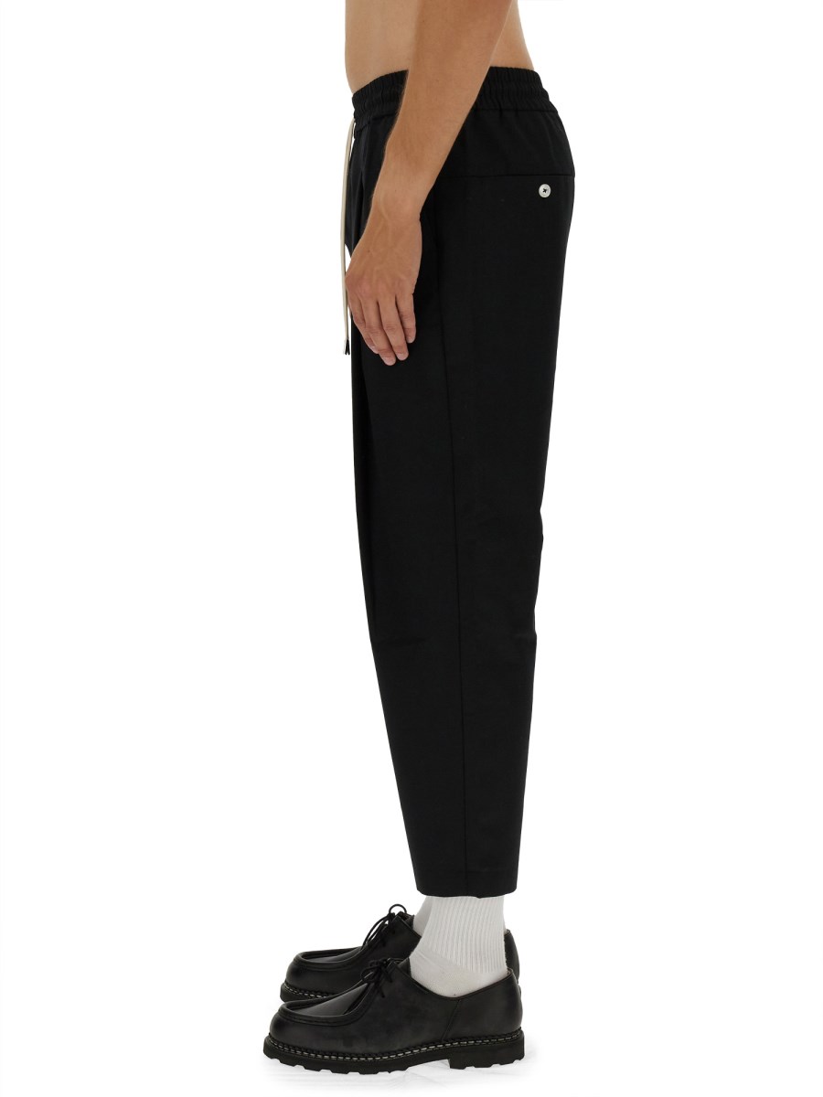 DRÔLE DE MONSIEUR PANTALONE CROPPED CON ELASTICO