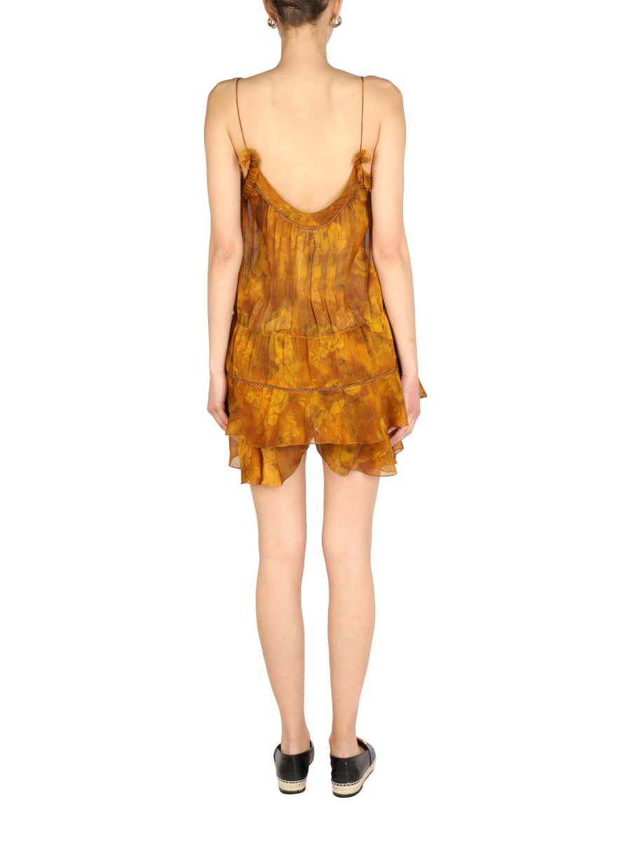DSQUARED ABITO "AJOUR" CON MOTIVO FLOREALE