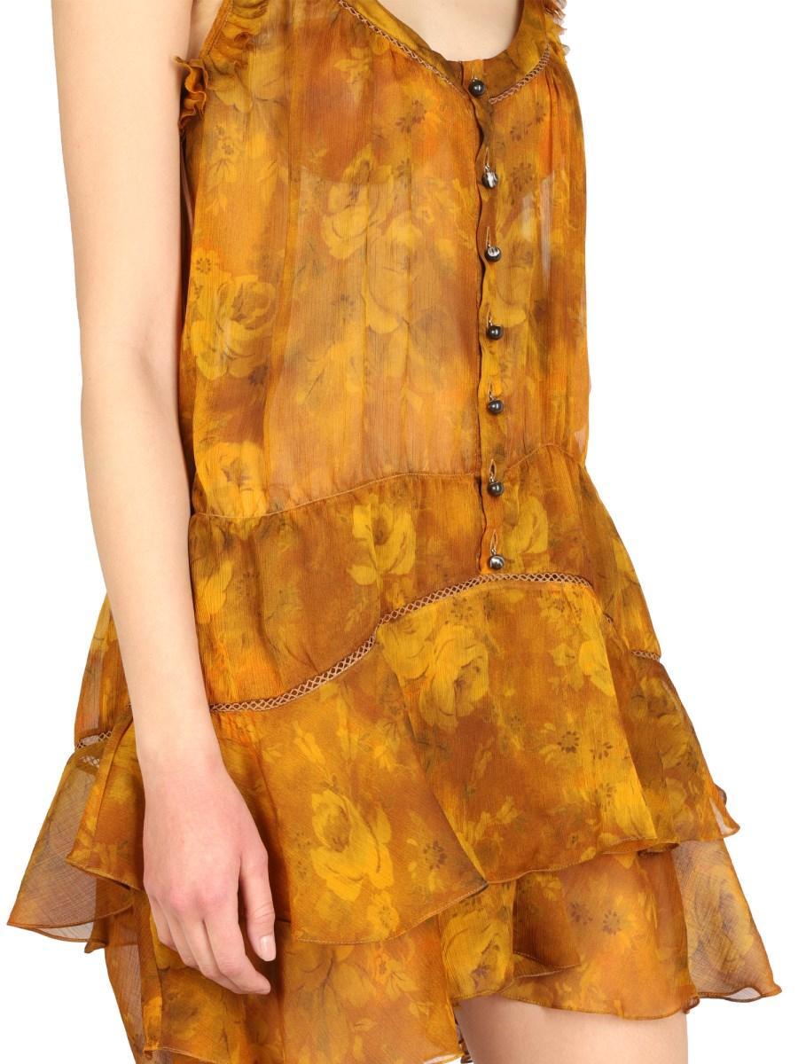 DSQUARED ABITO "AJOUR" CON MOTIVO FLOREALE