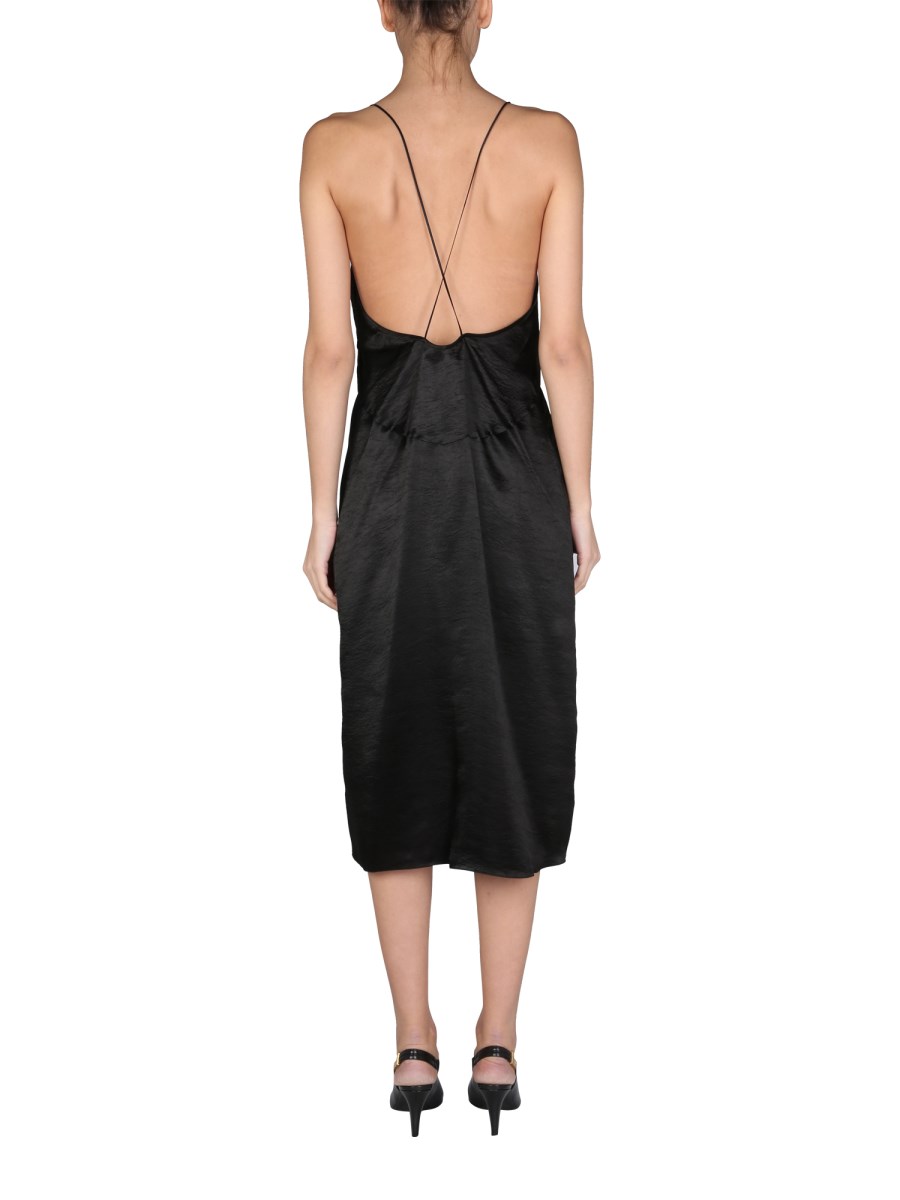 DSQUARED ABITO SOTTOVESTE CON SCOLLO A CUORE