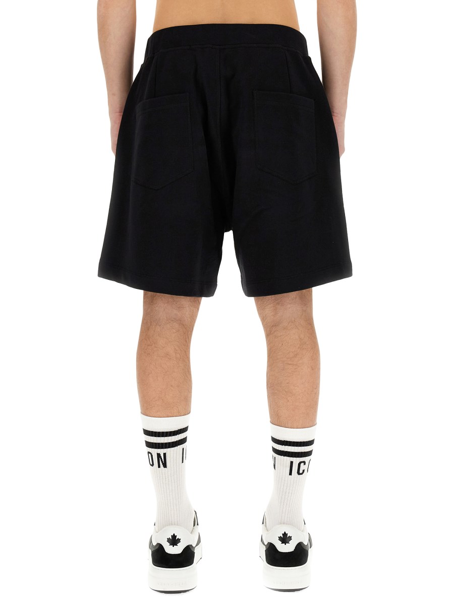 DSQUARED BERMUDA CON LOGO