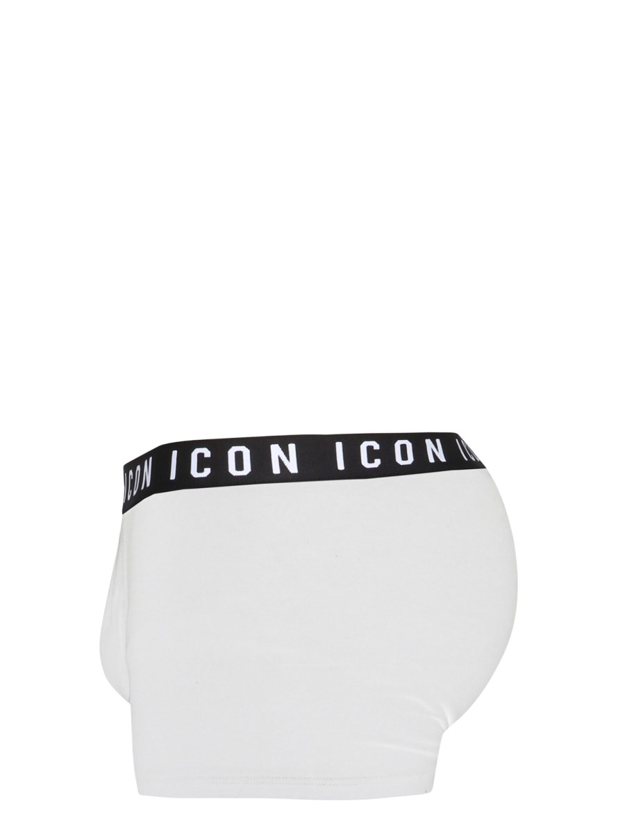 DSQUARED BOXER "ICON" IN COTONE
