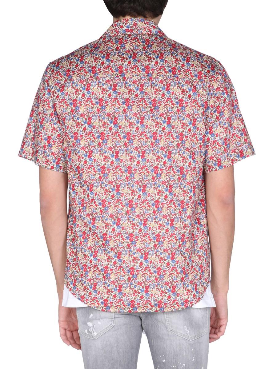 DSQUARED CAMICIA "BOWLING" IN COTONE