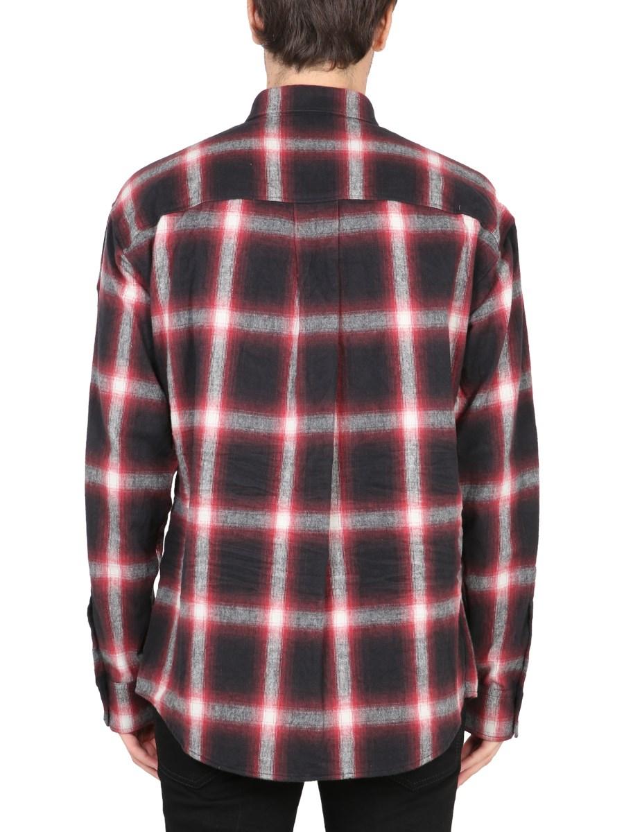 DSQUARED CAMICIA IN COTONE CON STAMPA LOGO