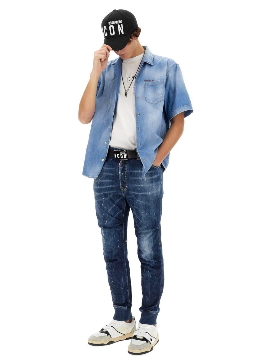 DSQUARED CAMICIA IN DENIM