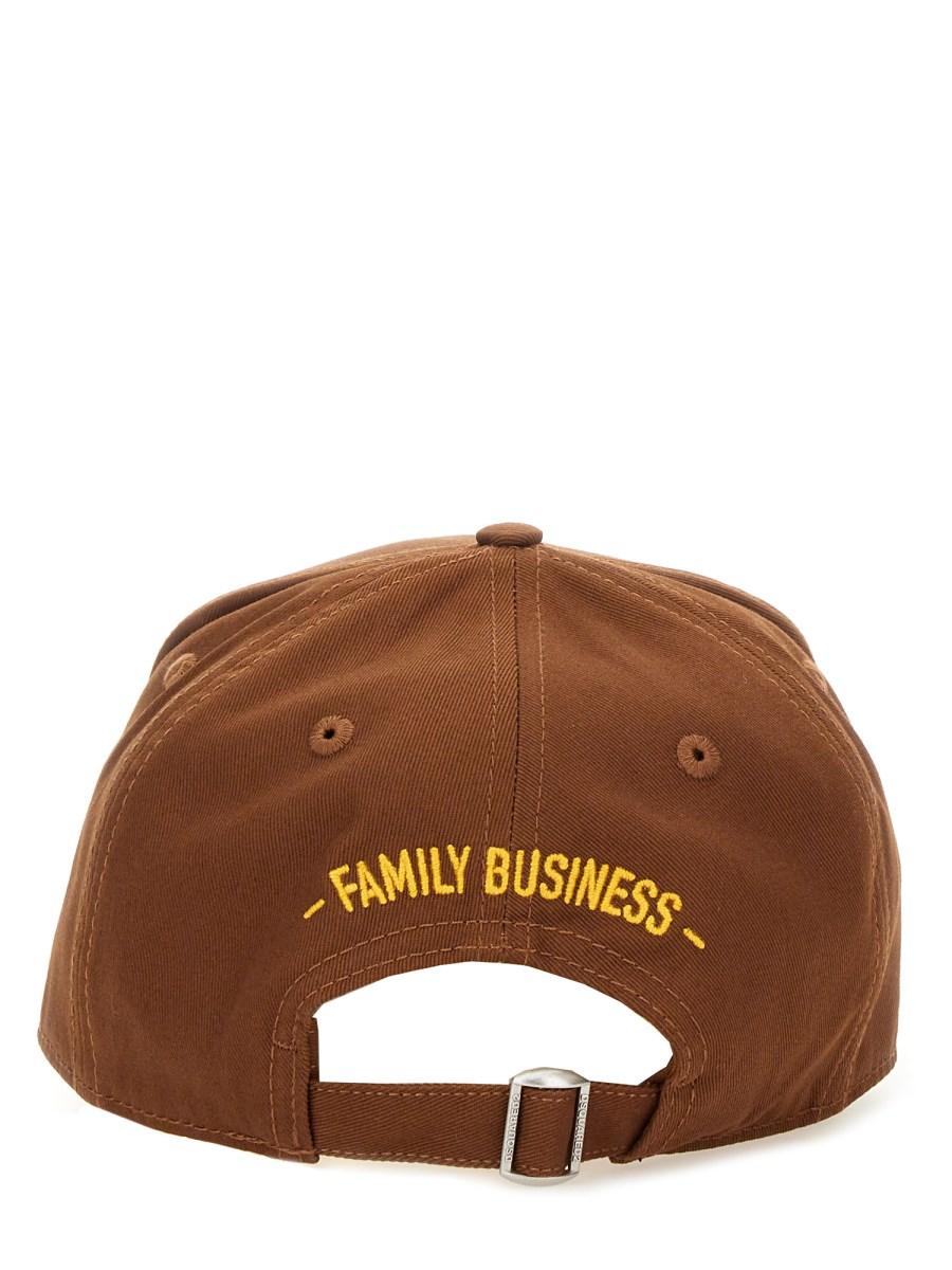 DSQUARED CAPPELLO DA BASEBALL CON LOGO