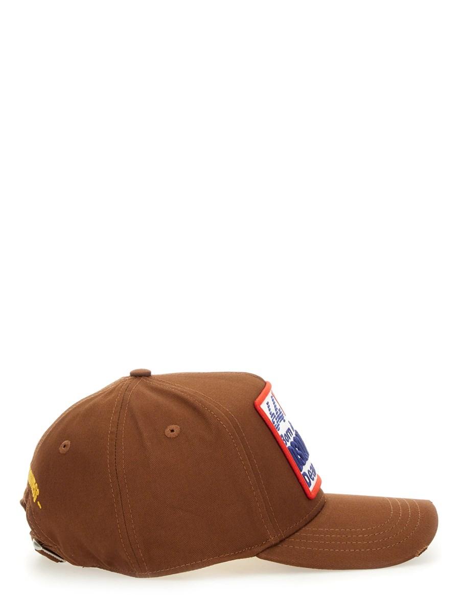 DSQUARED CAPPELLO DA BASEBALL CON LOGO