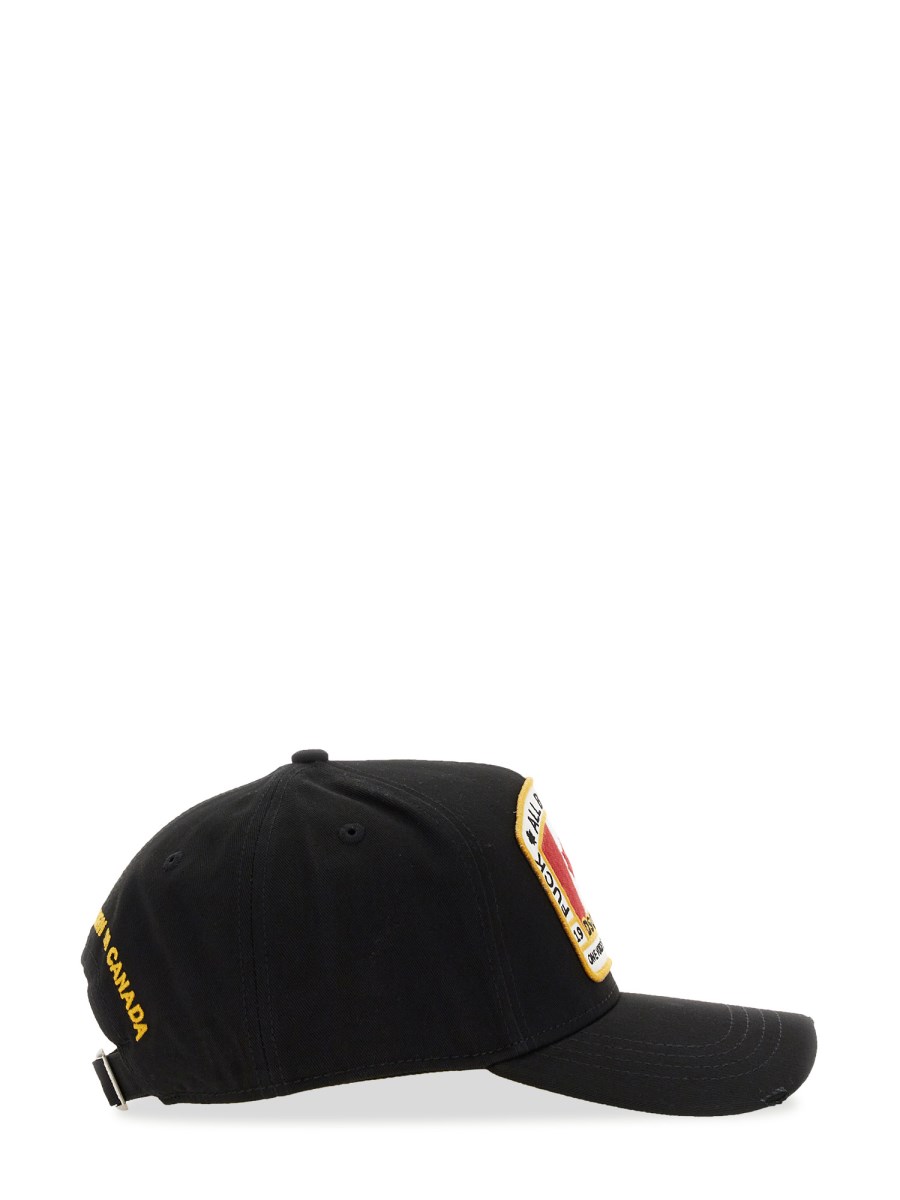 DSQUARED CAPPELLO DA BASEBALL CON LOGO