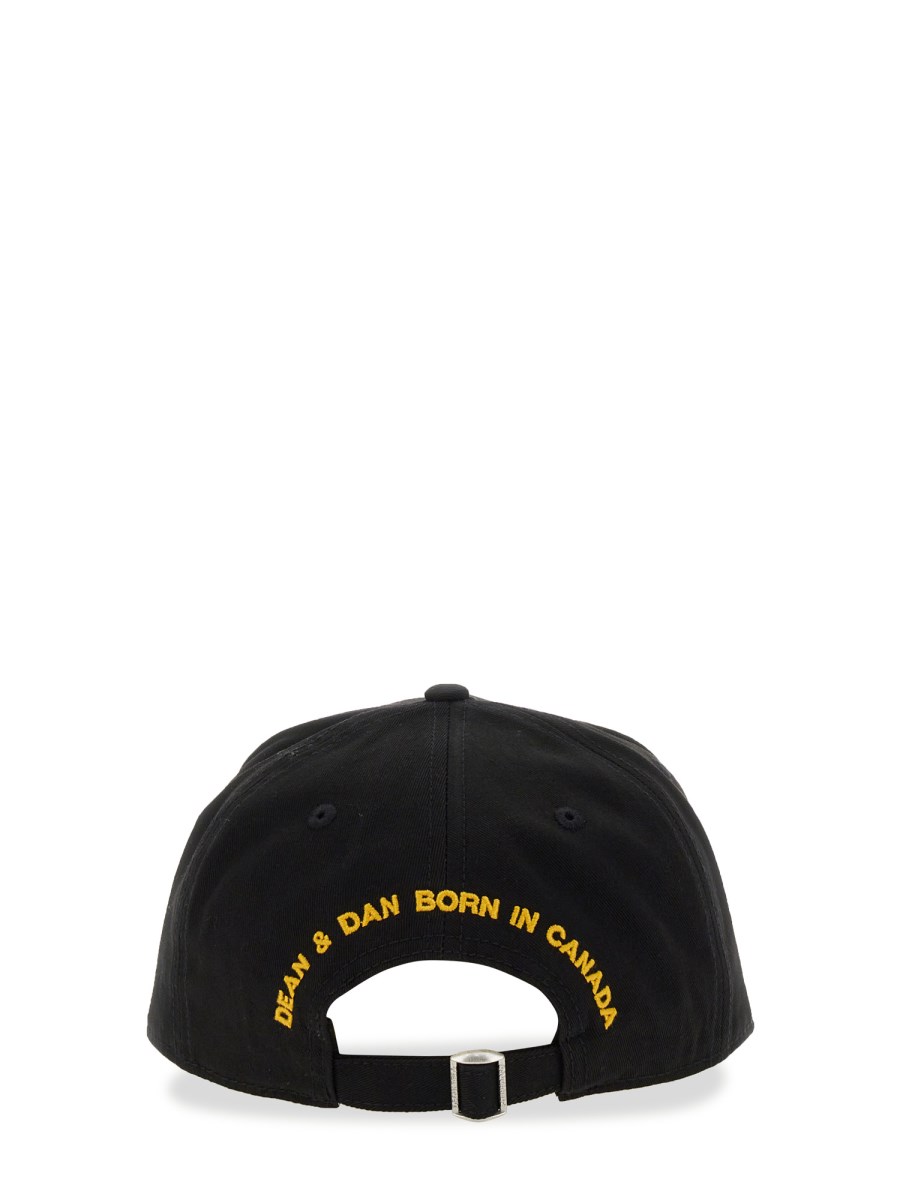 DSQUARED CAPPELLO DA BASEBALL CON LOGO