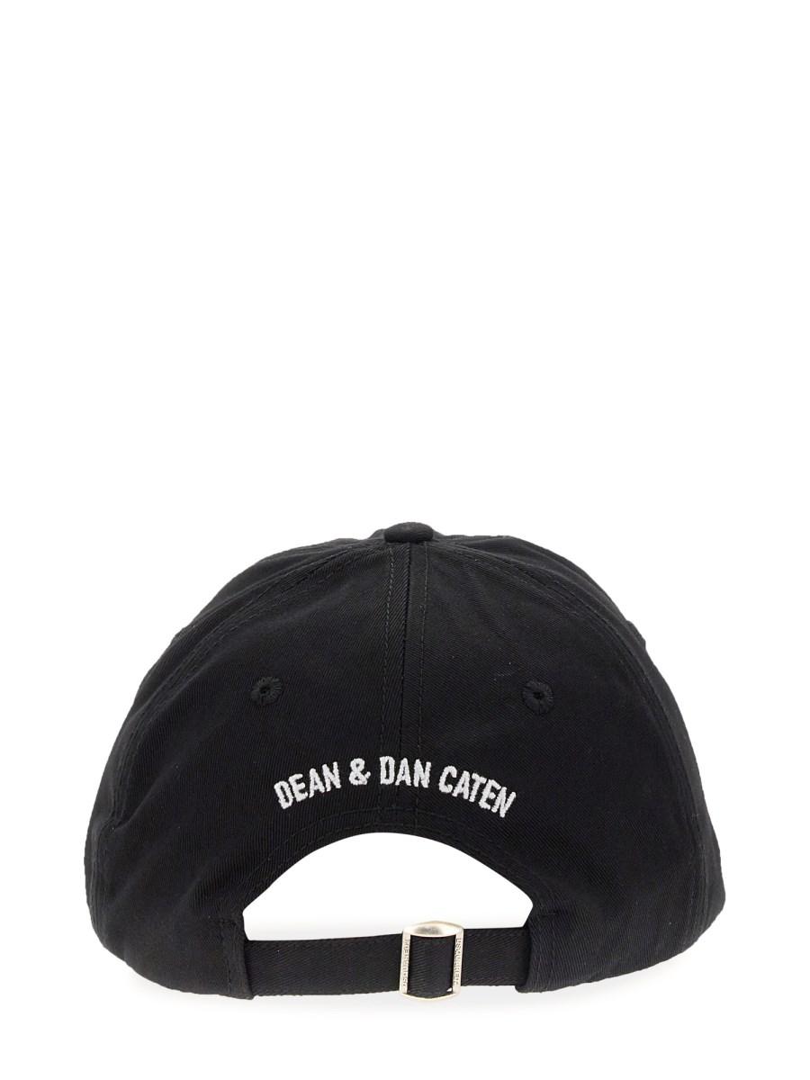 DSQUARED CAPPELLO DA BASEBALL CON LOGO