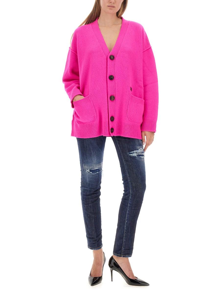 DSQUARED CARDIGAN IN LANA E CASHMERE