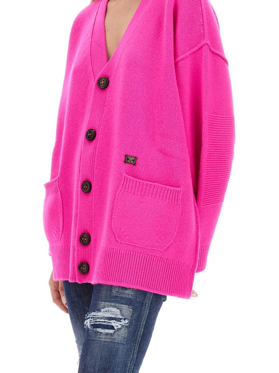 DSQUARED CARDIGAN IN LANA E CASHMERE