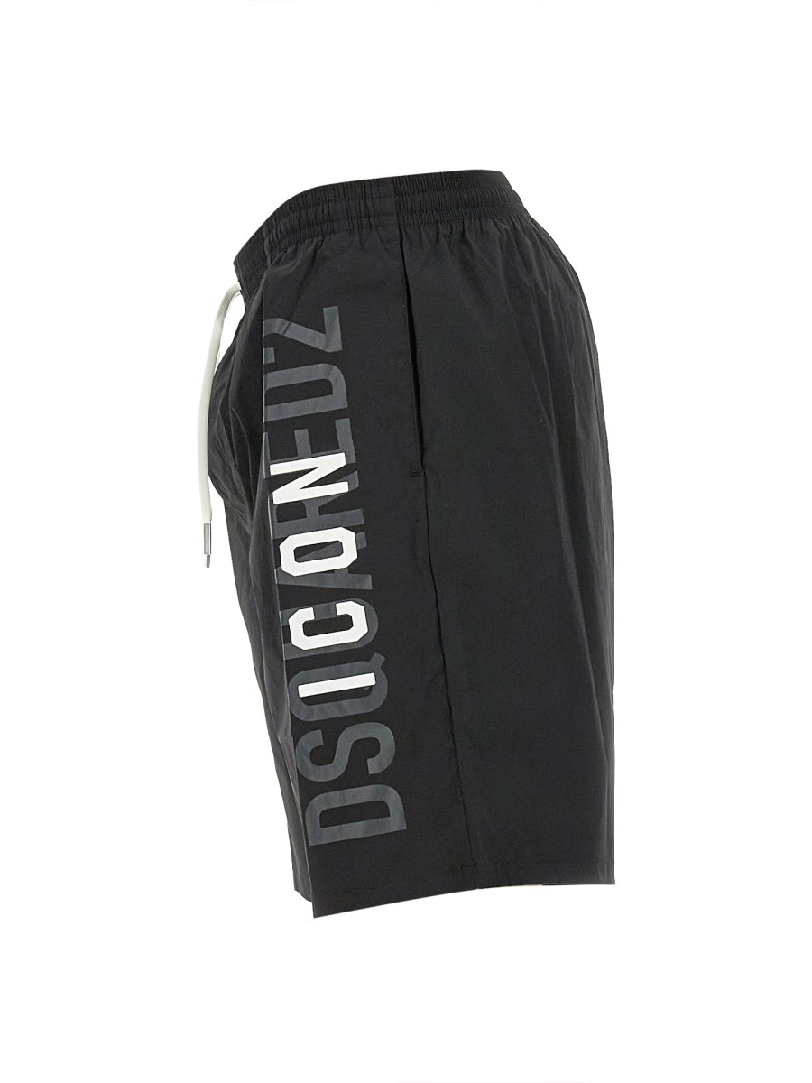 DSQUARED COSTUME DA BAGNO CON LOGO