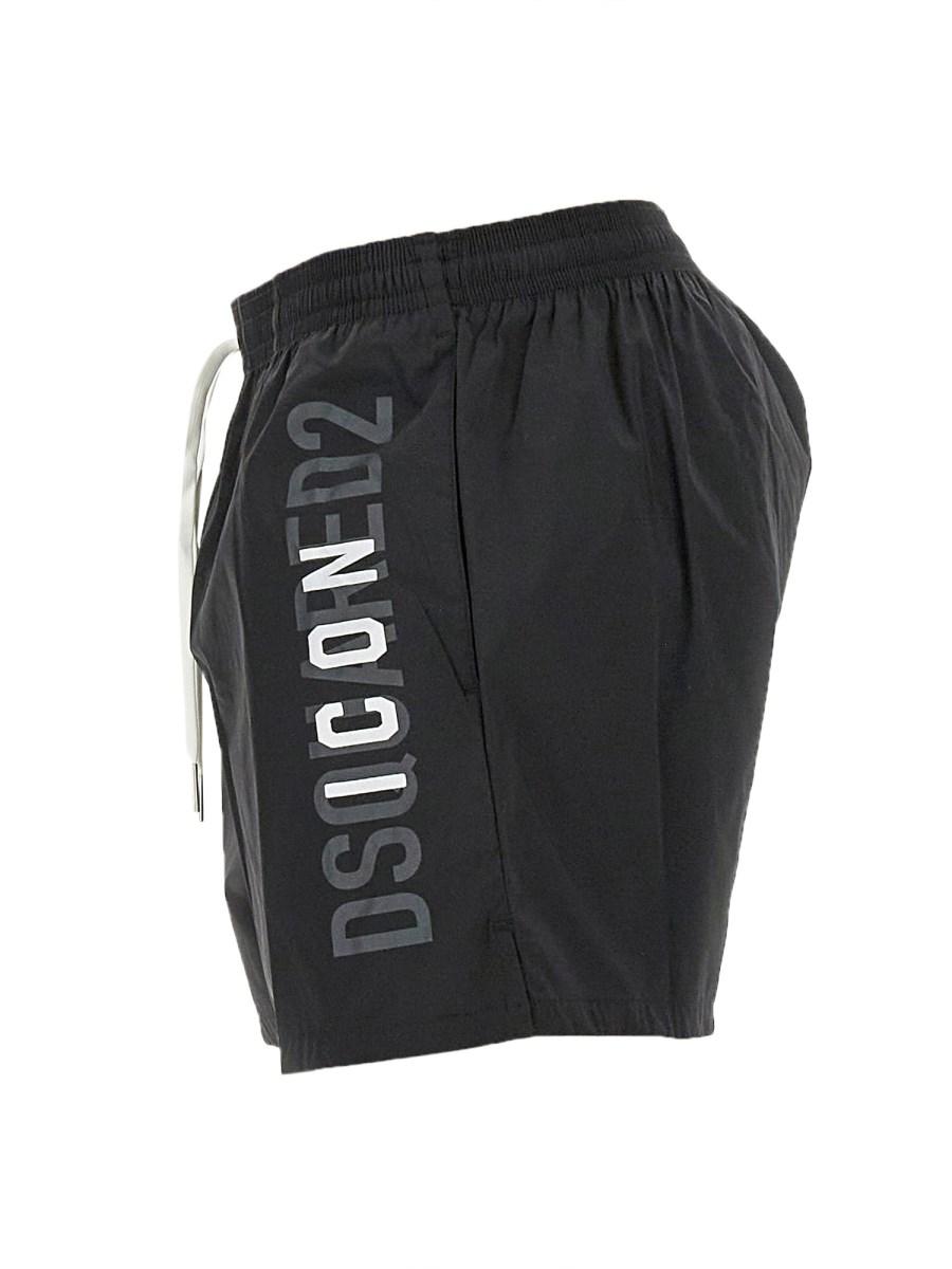 DSQUARED COSTUME DA BAGNO CON LOGO