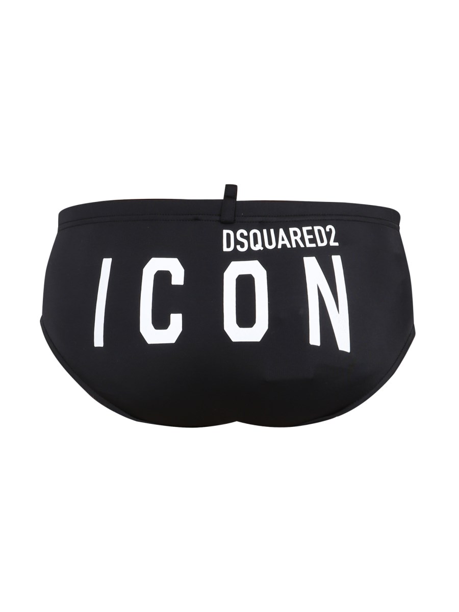 DSQUARED COSTUME DA BAGNO CON LOGO