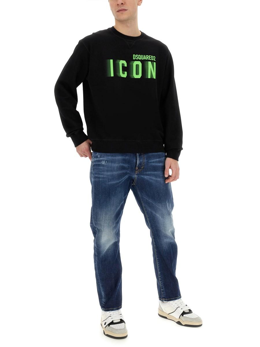 DSQUARED FELPA CON LOGO