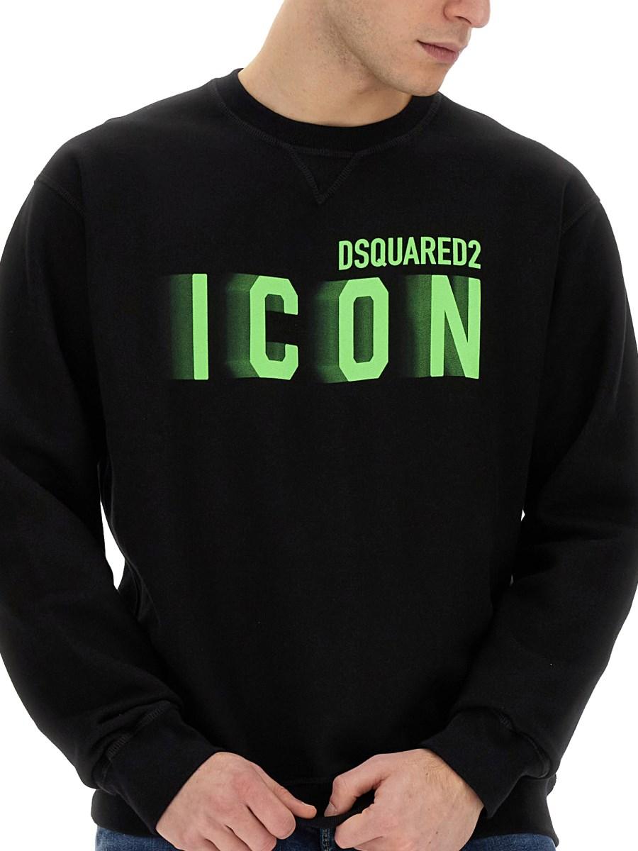 DSQUARED FELPA CON LOGO