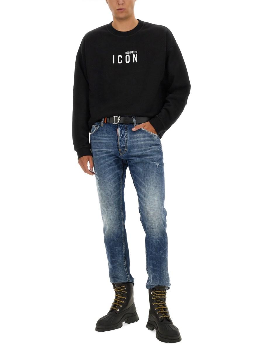 DSQUARED FELPA CON LOGO