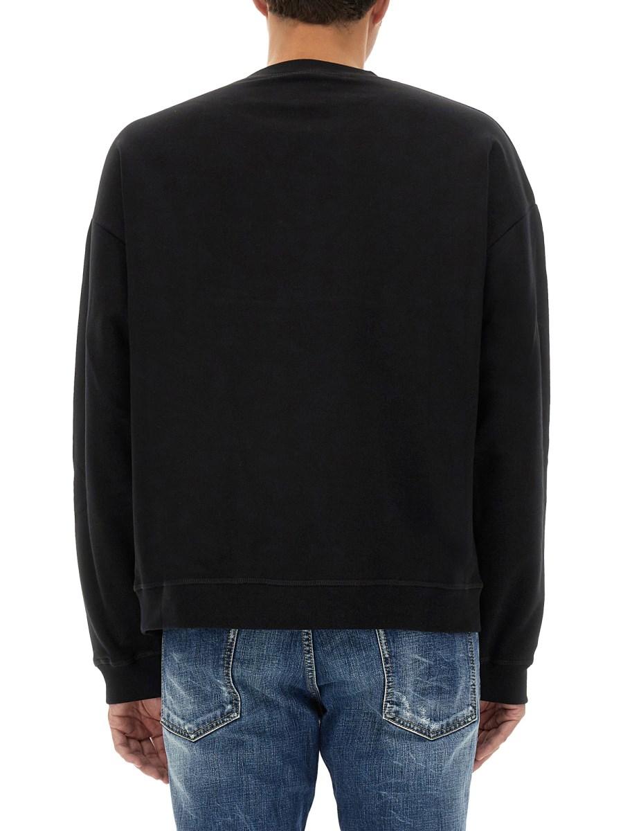 DSQUARED FELPA CON LOGO