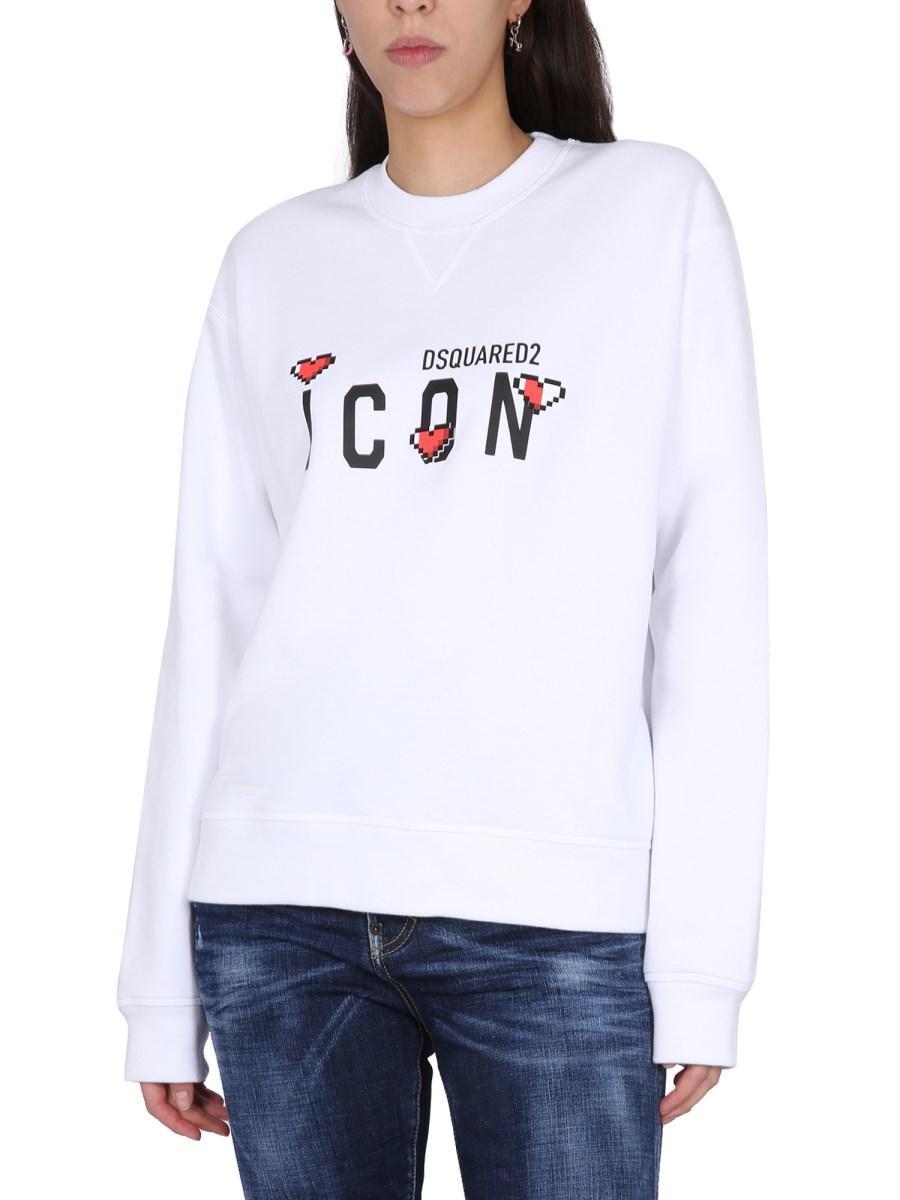 DSQUARED FELPA ICON GAME LOVER
