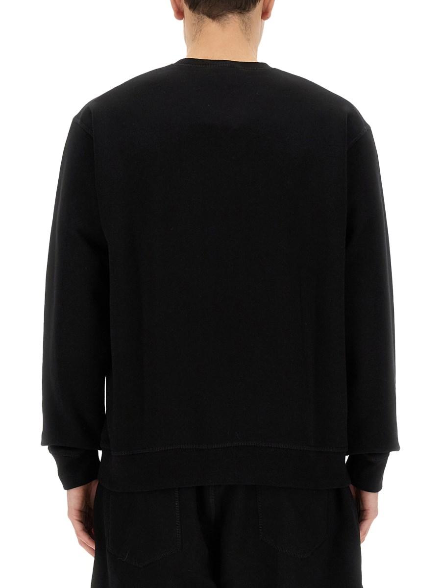 DSQUARED FELPA IN COTONE CON STAMPA ICON