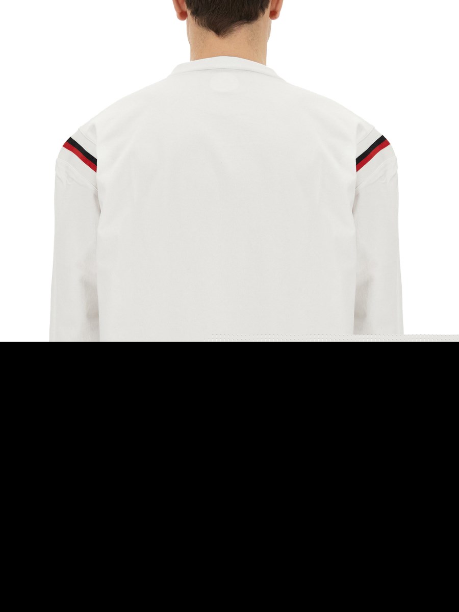 DSQUARED FELPA IN COTONE CON STAMPA LOGO