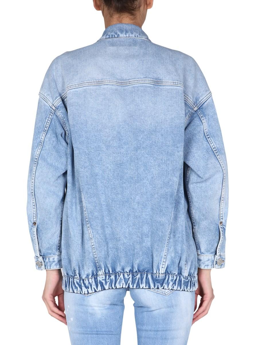 DSQUARED GIACCA IN DENIM DI COTONE