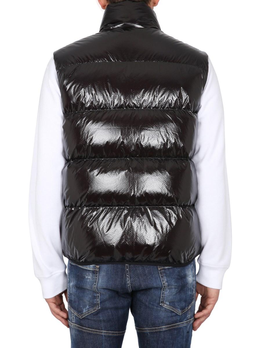 DSQUARED GILET IMBOTTITO CON LOGO