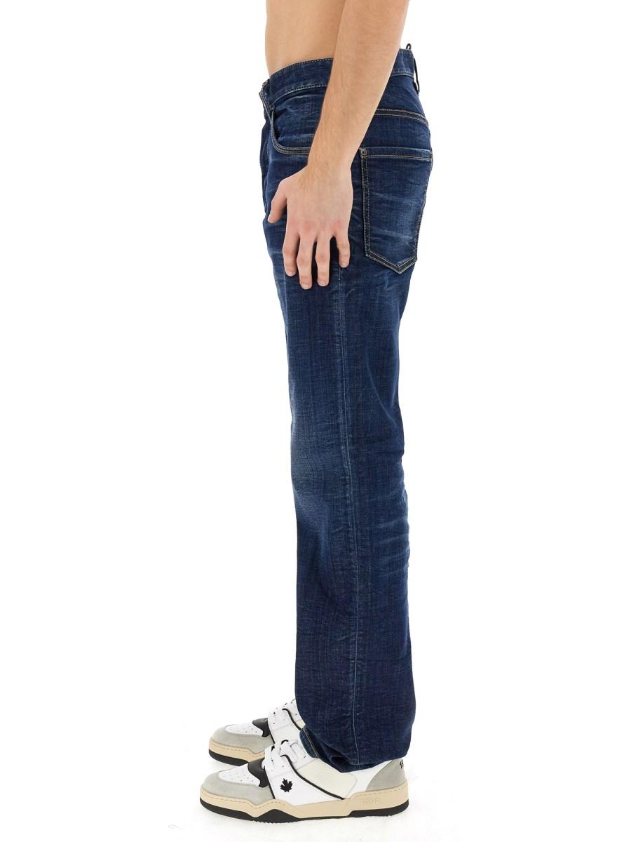 DSQUARED JEANS "642" IN DENIM DI COTONE