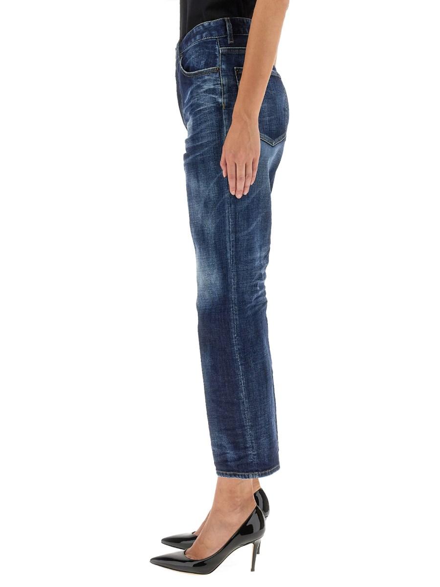 DSQUARED JEANS BOSTON IN DENIM DI COTONE