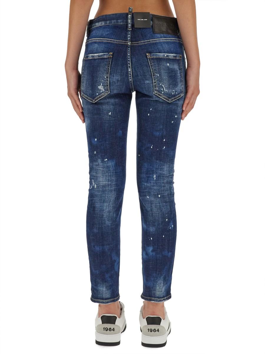 DSQUARED JEANS COOL GIRL IN DENIM DI COTONE