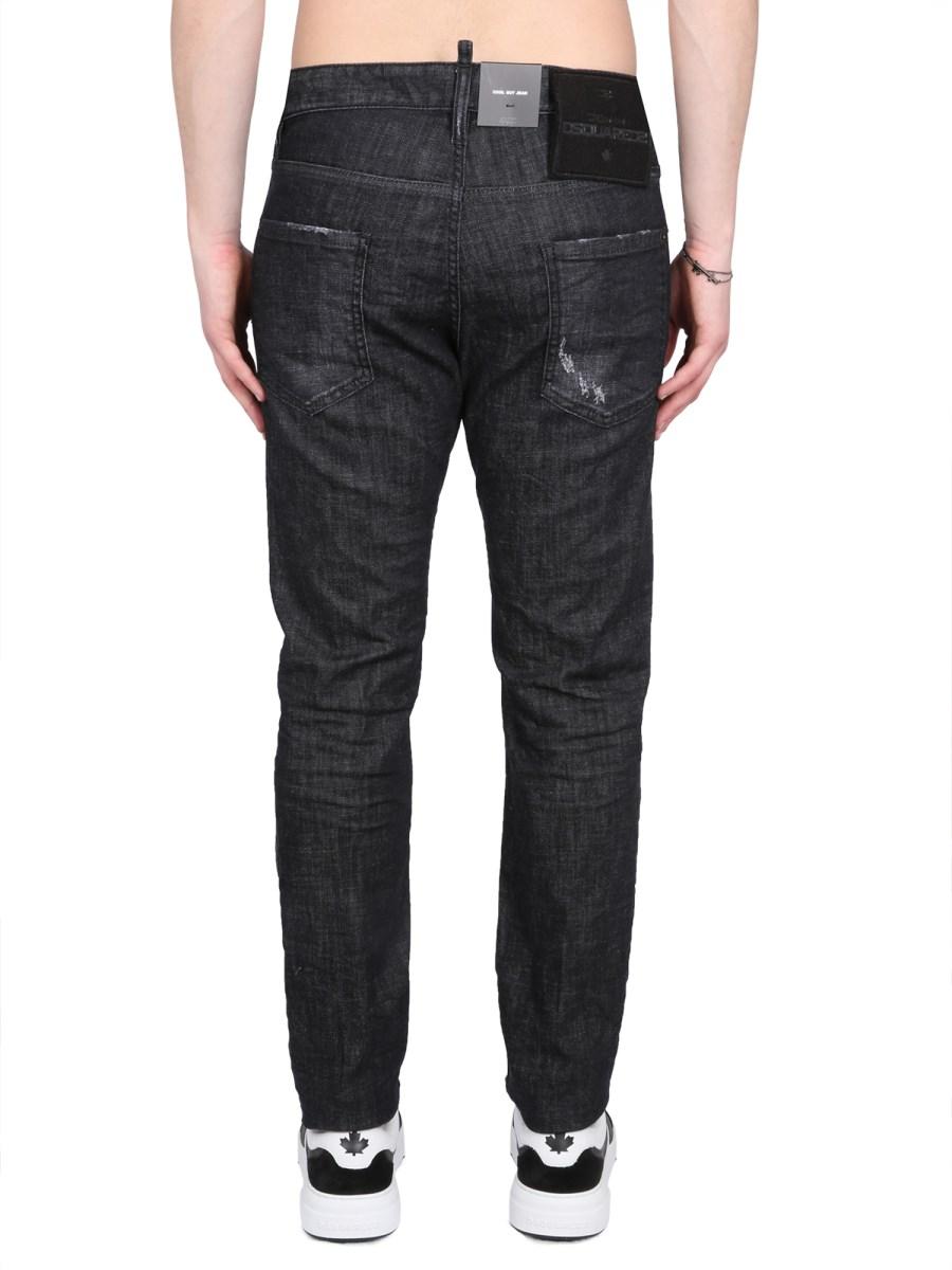 DSQUARED JEANS COOL GUY FIT IN DENIM DI COTONE