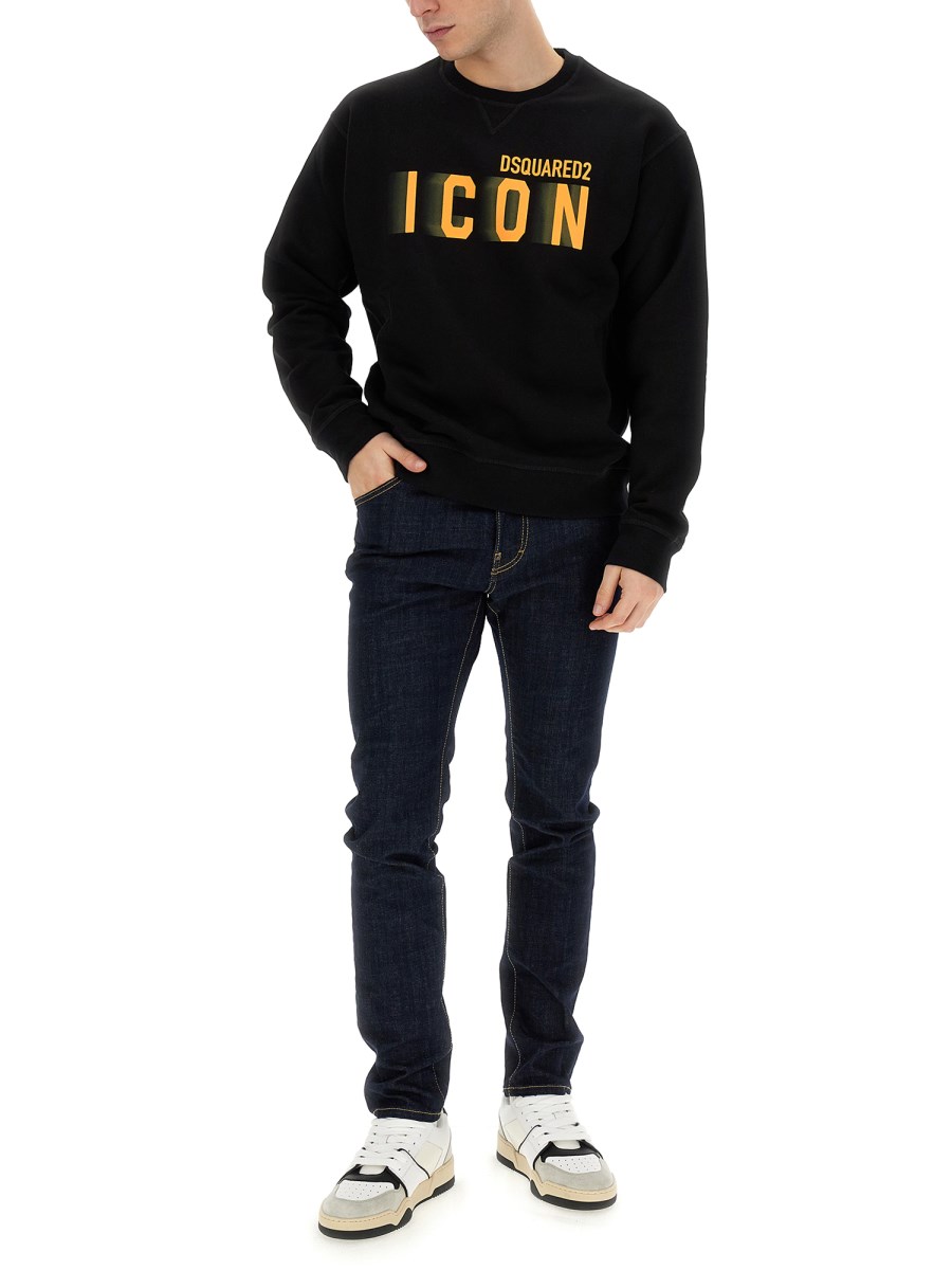 DSQUARED JEANS COOL GUY FIT IN DENIM DI COTONE