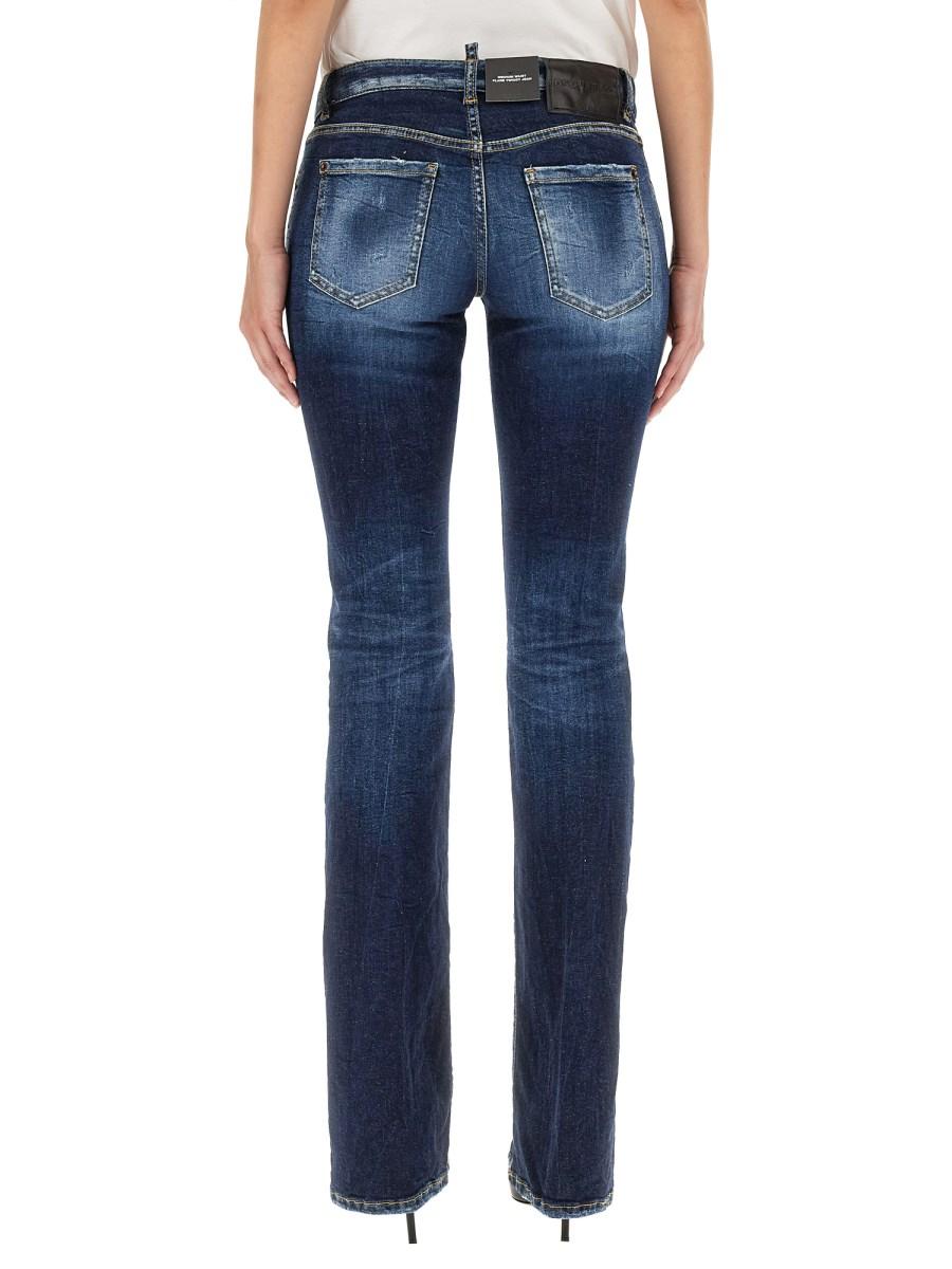 DSQUARED JEANS FLARE TWIGGY