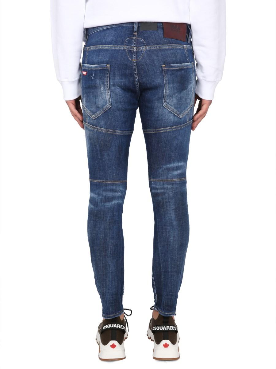 DSQUARED JEANS SAILOR IN DENIM DI COTONE