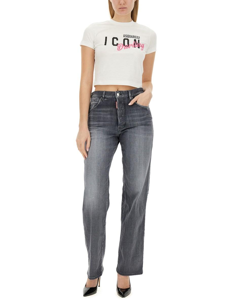 DSQUARED JEANS SAN DIEGO IN DENIM DI COTONE