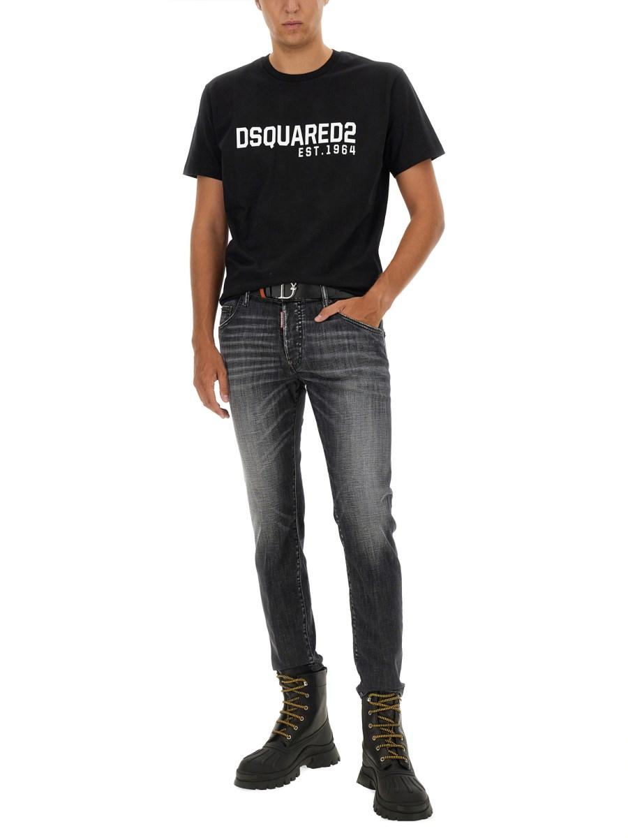 DSQUARED JEANS SKATER IN DENIM