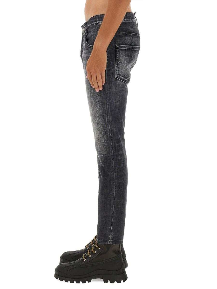 DSQUARED JEANS SKATER IN DENIM