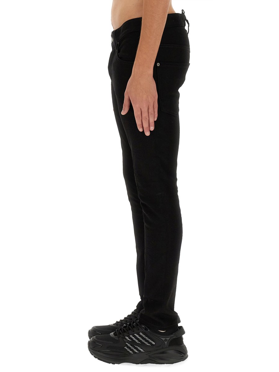 DSQUARED JEANS SKATER IN DENIM DI COTONE