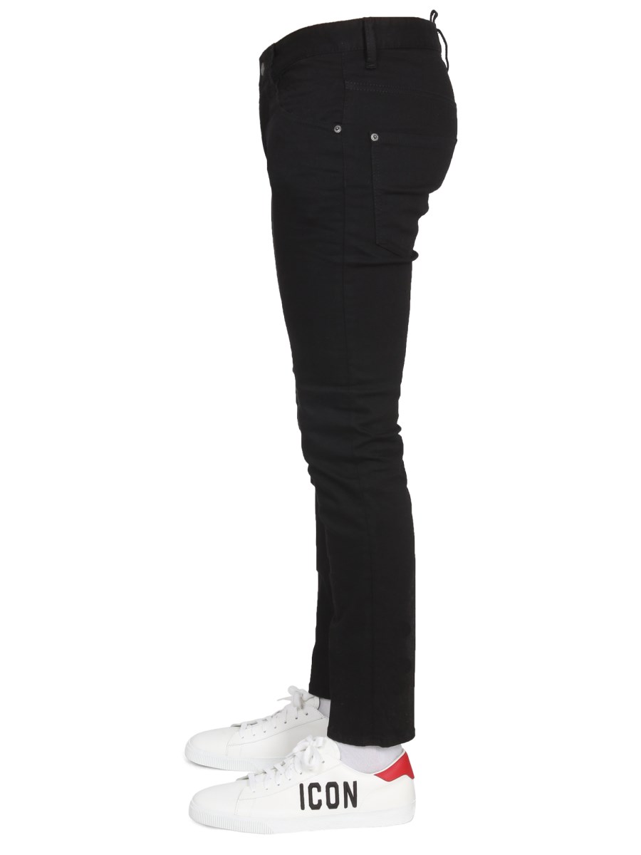 DSQUARED JEANS SKATER IN DENIM DI COTONE