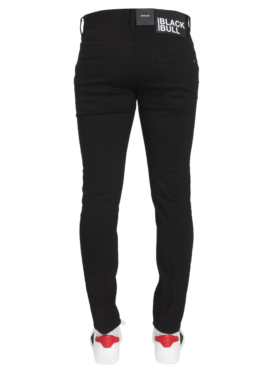DSQUARED JEANS SKATER IN DENIM DI COTONE
