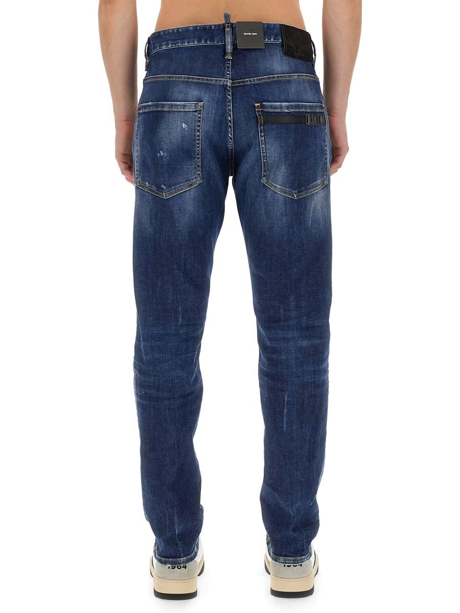 DSQUARED JEANS SKATER IN DENIM