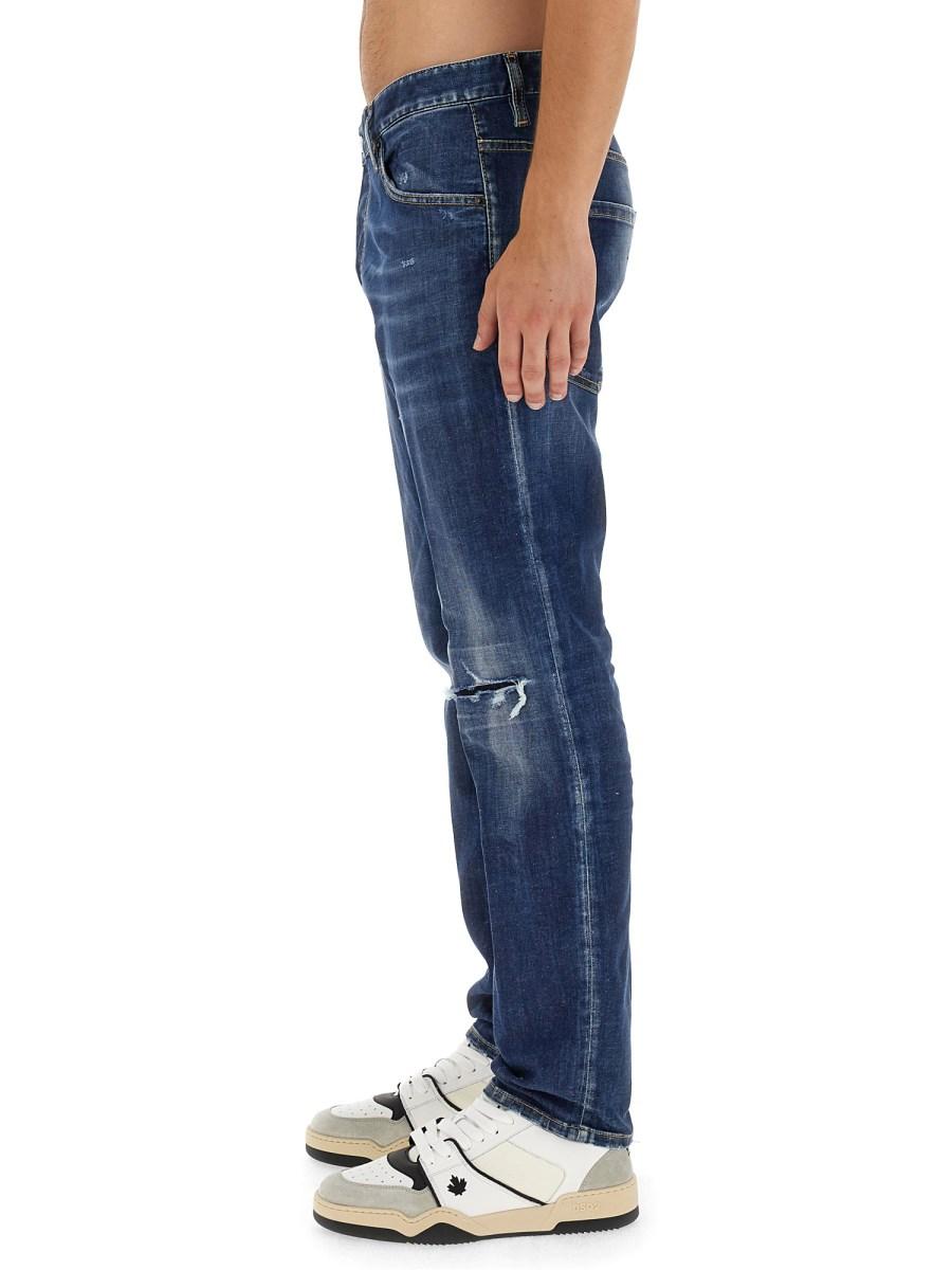 DSQUARED JEANS SKATER IN DENIM